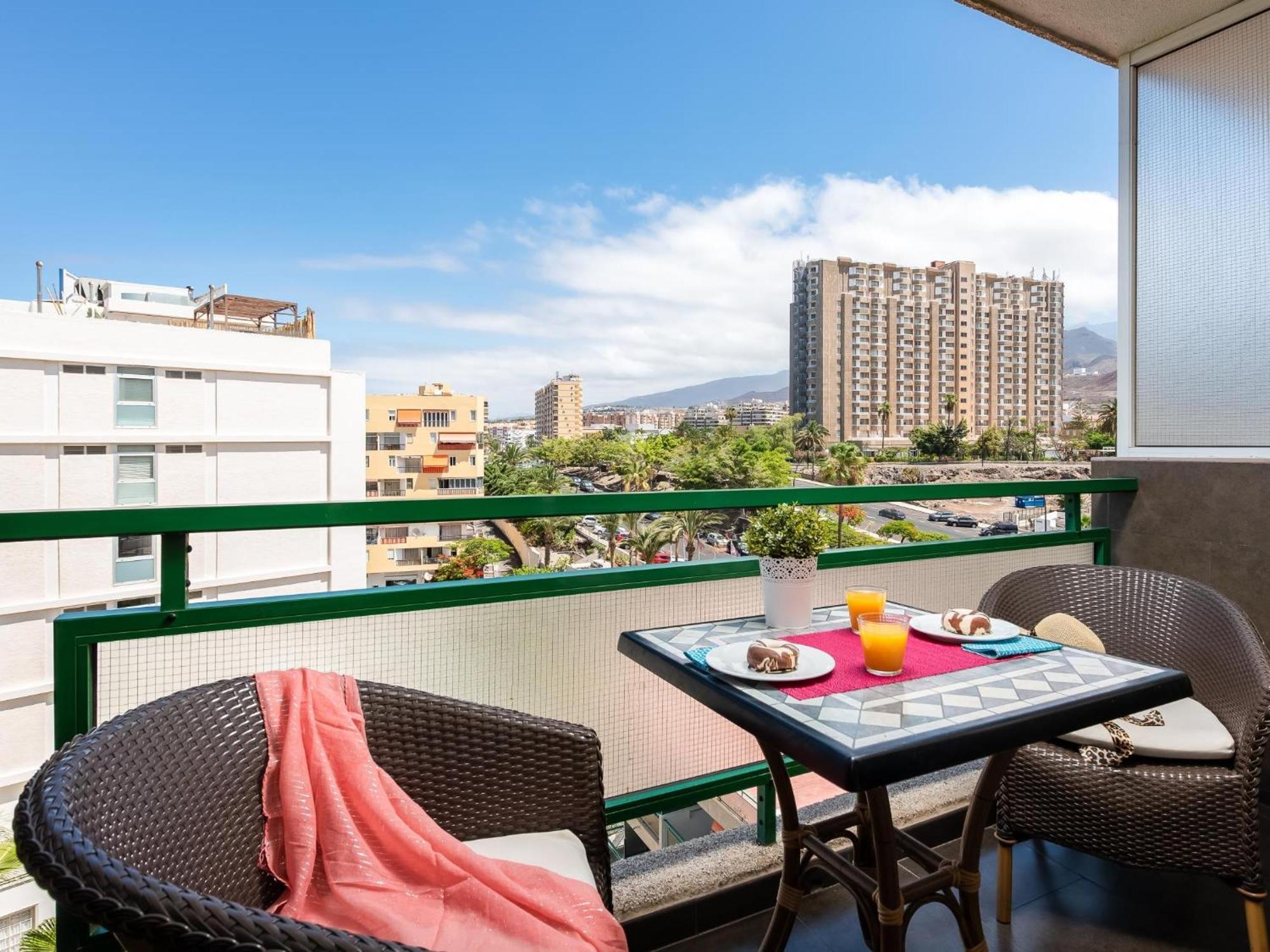 603 Comodoro Studio Beach Front Лос Кристианос Экстерьер фото